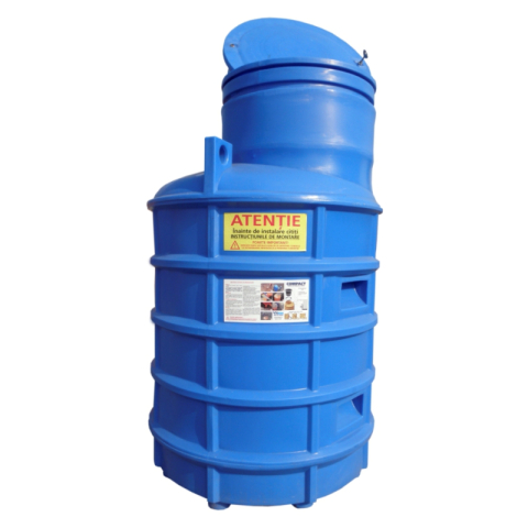 Echipamente pentru tratarea si pomparea apei - Cabina-put/camin vane Valrom VALSpring D. 1100 H=2280 cu capac tub PE100RC D200 P16 SDR11 si sistem inchidere