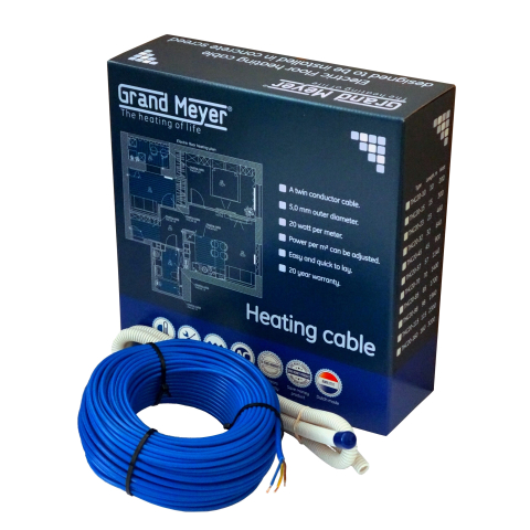 Cablu incalzire in pardoseala Grand Meyer THC20-85 20 W/m 85 m 1.700 W [3]