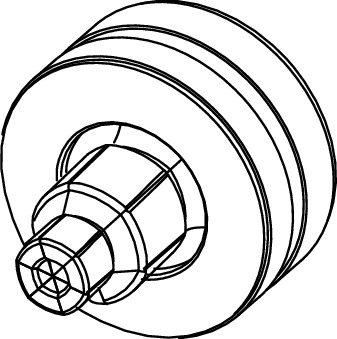 Truse de scule - Cap expandare pentru tevi TECEflex Ø16 mm