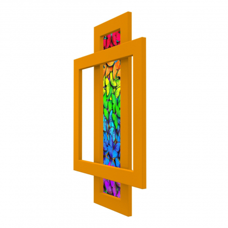 Echipamente de incalzire si producere ACM - Calorifer decorativ colorat 600/900 mm COMBI GLASS (include kit de instalare)