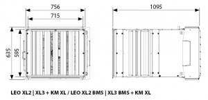 Camera de amestec pentru aerotermele Flowair Leo XL, Flowair KM XL [2]