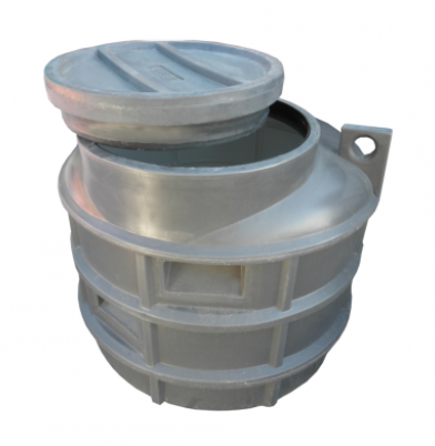 Camine apometru - CAMIN DUBLUSTRAT D. 1100 H=1330 CU CAPAC - VALROM GAMA WaterKIT