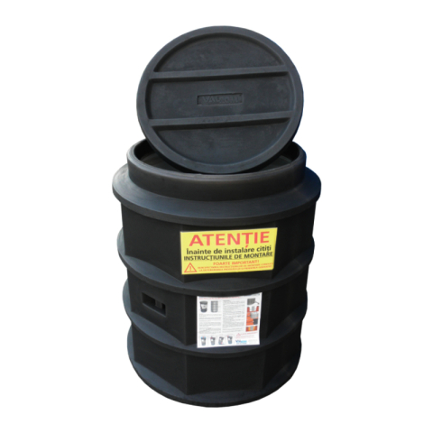 Echipamente pentru tratarea si pomparea apei - Camin apometru Valrom VALWater monostrat izolatie D. 800 H=1000 instalatie 1'' filtru si capac