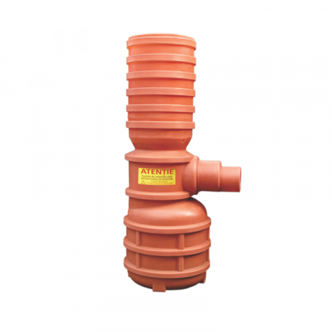 CAMINE GEIGER - CAMIN GEIGER DE PRELUARE APE PLUVIALE DN400, 1 IESIRE D.200/160 - VALROM GAMA KompactKIT