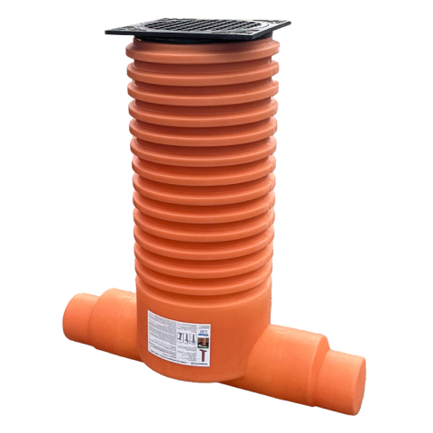 Instalatii de apa si canalizare - Camin inspectie pe Valrom VALPlast D. 400 1IN/1OUT 200/160 capac compozit B125 H 1,0m