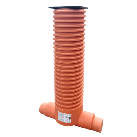 Instalatii de apa si canalizare - Camin inspectie pe Valrom VALPlast D. 400 1IN/1OUT 200/160 capac fonta A15 H 1,5m