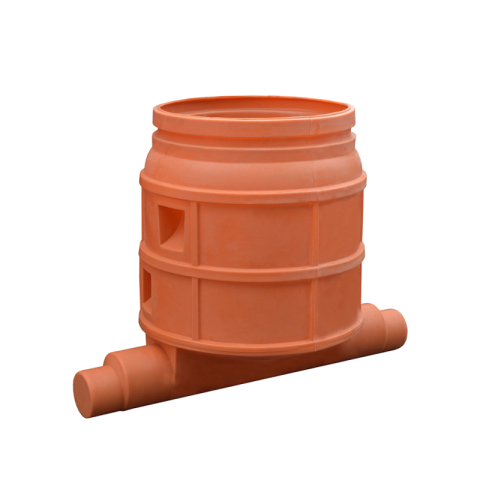 Instalatii de apa si canalizare - Camin inspectie pe Valrom VALPlast D. 800 180grd 1IN/1OUT 110/110 H 1,5m