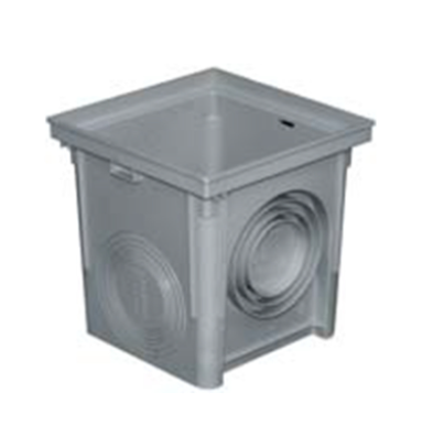 Sistem de colectare ape pluviale PluviKIT - CAMIN PLUVIAL GRI PP 300 x 300 PZDE 30 - VALROM GAMA PluviKIT