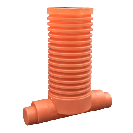 CAMINE INSPECTIE - CAMIN RACORD/INSPECTIE DN630 1 INTRARE, 1 IESIRE D.200/160 H1000 - VALROM GAMA KompactKIT