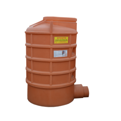 Tevi, fitinguri, robineti si accesorii - CAMIN VIZITARE TRIPLUSTRAT, 1 IESIRE D.315/250 H=4730 - VALROM GAMA KompactKIT