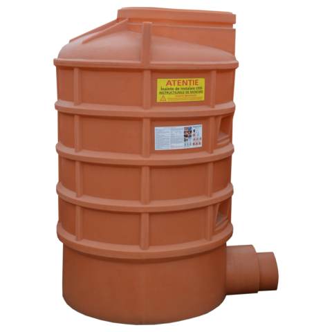Instalatii de apa si canalizare - Camin vizitare Valrom VALPlast 1OUT D. 200/160 H= 630