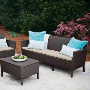 Canapea cu 3 locuri, maro, Keter Salemo [2]