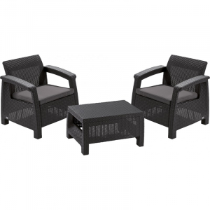 Set mobilier de gradina, grafit, Keter Corfu Weekend [10]