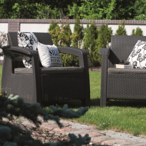 Set mobilier de gradina, grafit, Keter Corfu Weekend [5]
