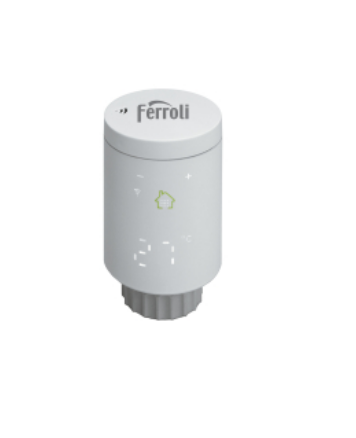 Echipamente de incalzire si producere ACM - Cap termostatic inteligent (ZIGBEE), Ferroli FER 808