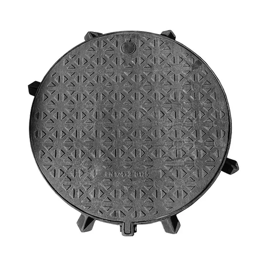 Instalatii de apa si canalizare - Capac fonta rotund D.760 PL.600 Hext.45 cu inchizator B125 Vodaland gama Urban