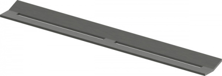 Obiecte sanitare - TECEdrainprofile Capac profil otel inoxidabil Brushed Black Chrome