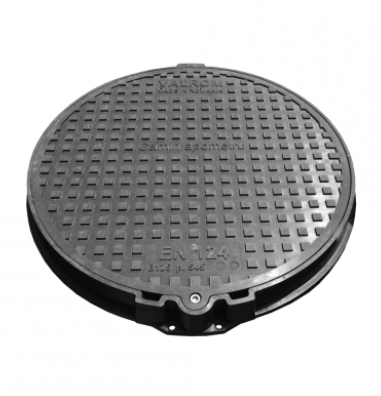 Echipamente pentru tratarea si pomparea apei - CAPAC+RAMA COMPOZIT B125 PAS LIBER D. 545 RAMA D. 663 INCZ. PENTRU CAMIN APOMETRU - VALROM GAMA WaterKIT