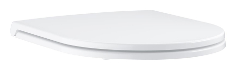 Capac WC Grohe Bau Ceramic WC-seat soft close, eliberare rapida, soft close, set fixare, pt 39910000, alb [1]