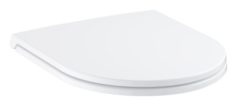 Capac WC Grohe Bau Ceramic WC-seat soft close, eliberare rapida, soft close, set fixare, pt 39910000, alb [6]