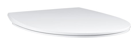 Capac WC Grohe Bau Ceramic WC-seat, softclose, eliberare rapida, duroplast, set fixare, alb [2]