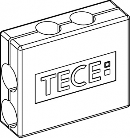 Carcasa protectie TECEflex din polistiren pentru racord cu circuite incrucisate Ø 16 - 20 [2]