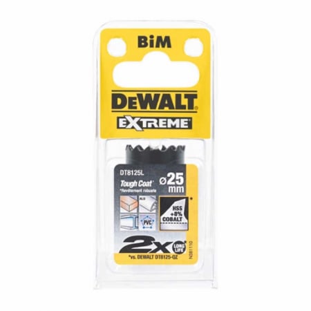 Scule si echipamente pentru constructii - Carota DeWalt DT8125L 2x Life BiM 25mmx37mm