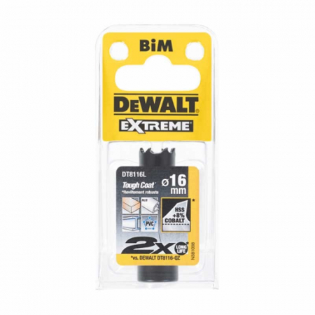Scule si dispozitive de lucru - Carota DeWALT DT8116L 2x Life BiM 16mmx37mm