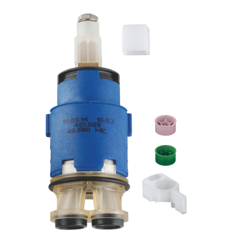 Obiecte sanitare - cartus ceramic Grohe pentru baterii lavoar si bide monocomanda, cu limitator de temperatura, 28 mm