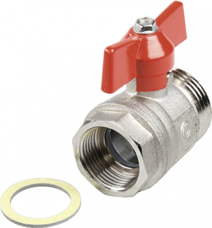 Accesorii incalzire in pardoseala - Robinet TECEfloor SLQ pentru izolare, 3/4 FI x 1"' FE