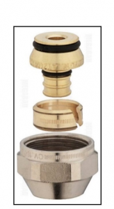 Accesorii incalzire in pardoseala - Conector 16 x 2 mm x G 3/4", Oventrop Cofit S