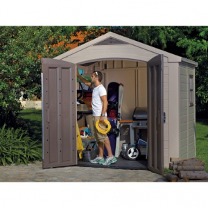 Casuta gradina Keter Factor 8x6 cu usa dubla [2]