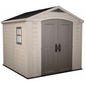 Casute de gradina - Casuta gradina Keter Factor 8x8 cu usa dubla