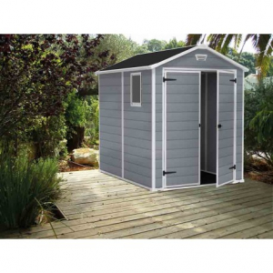 Casuta gradina Keter Manor 6x8 cu usa dubla [3]