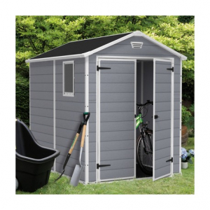 Casuta gradina Keter Manor 6x8 cu usa dubla [1]
