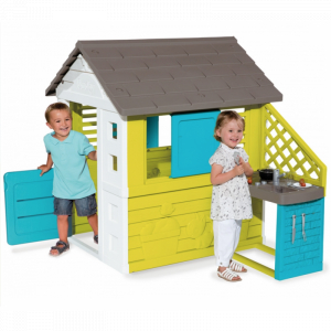Casuta pentru copii cu bucatarie, Smoby Pretty [4]