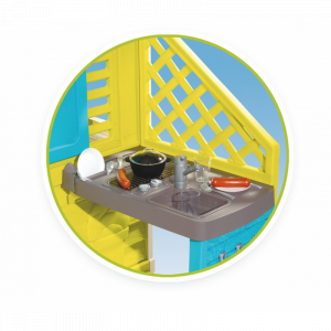 Casuta pentru copii cu bucatarie, Smoby Pretty [5]