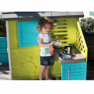 Casuta pentru copii cu bucatarie, Smoby Pretty [2]
