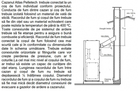 Cazan din otel pe peleti cu pompa de circulatie. vas de expansiune, presostat si supapa incluse, Atlas PelleTech 26 Pack - 26 kW [3]