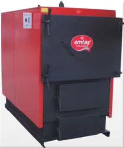 Cazane pe combustibil solid - Cazan din otel pe combustibil solid, 698 kW, Emtas EK3G-600