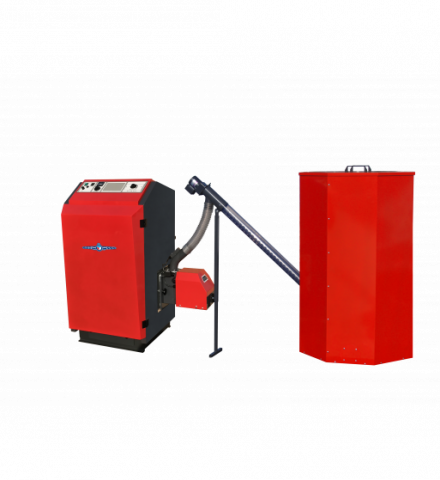 Cazan pe peleti Atmos model D25P 24 kw [2]