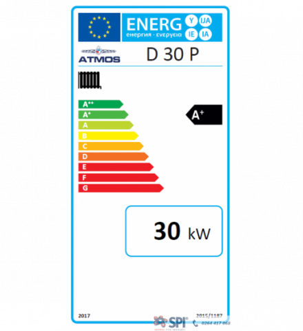 Cazan pe peleti Atmos model D30P 29,8 kw [3]