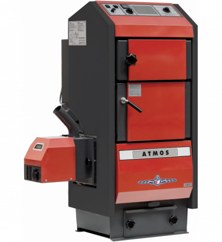 Cazane pe combustibil solid - Cazan pe peleti, 45 kW, Atmos D50P