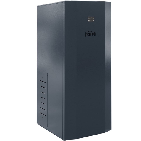 Cazan pe peleti Ferroli BioPellet Uno 24 kw complet echipat si automatizat [1]
