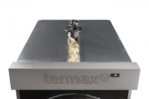 Pachet cazan industrial pe lemne Termax Hercule 150 kW cu ventilator [6]