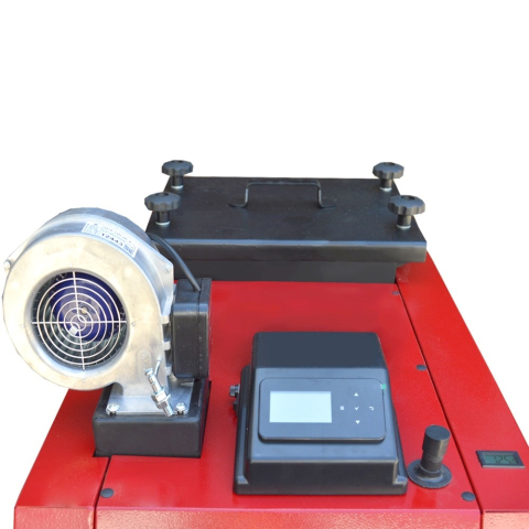 Cazan pe lemne si carbune Termax Polar 30 kW din otel 6 mm, 180 mp [1]