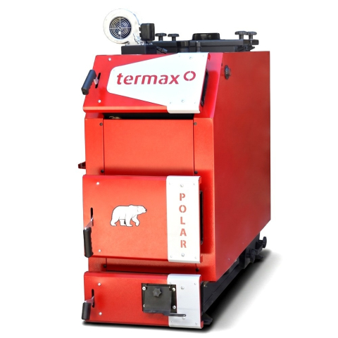 Cazan pe lemne si carbune Termax Polar 30 kW din otel 6 mm, 180 mp [7]