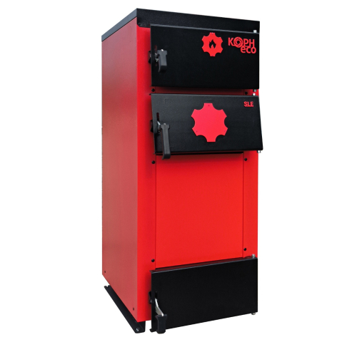 Centrala/Cazan pe lemn KOPH ECO 35 kW, cu ardere standard, 210 mp, volum manta apa 87 litri, diametru cos fum ⌀179 mm, randament 86% [2]