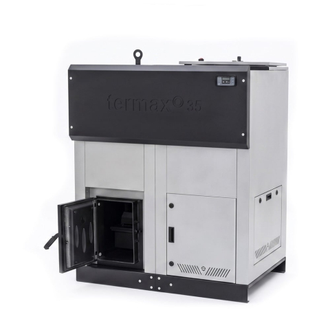 Incalzire - Cazan automat pe peleti Termax ECO GRI 35 kW cu manta de apa 95 litri