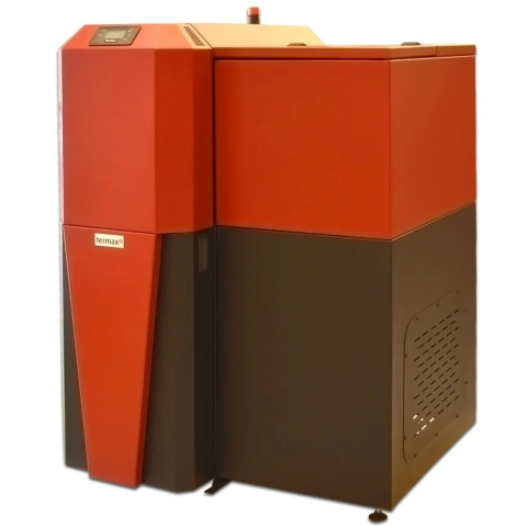 Cazane mixte - Centrala mixta pe peleti si lemn Termax Tera 40 kW pentru 265 mp, buncar 120 kg